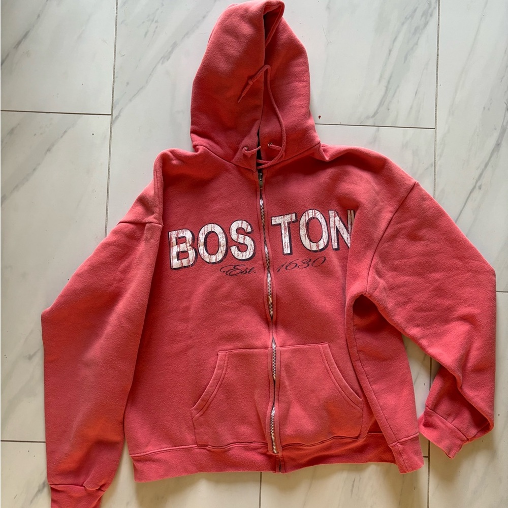 Boston zip up hoodie. Women’s XL.